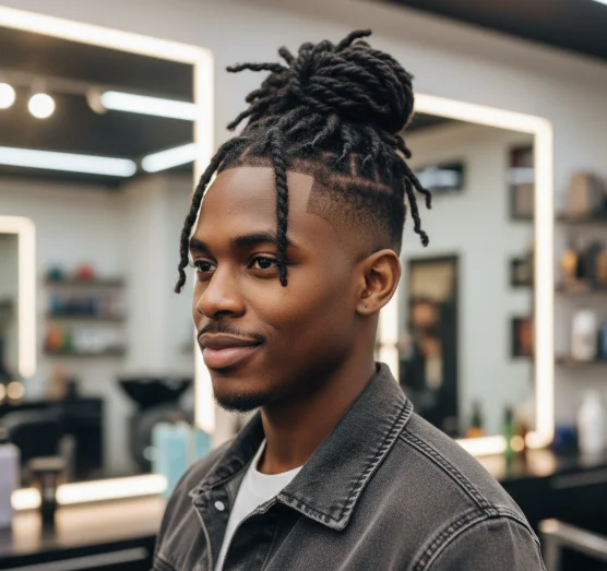 clean taper fade twisted