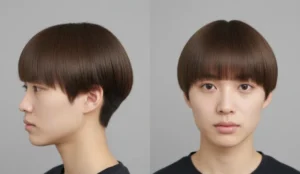 lower taper fade straight hair