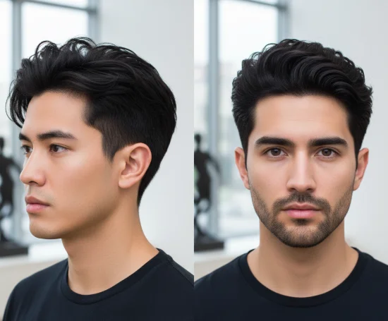 This pic present the guide and tips of undercut low taper fade